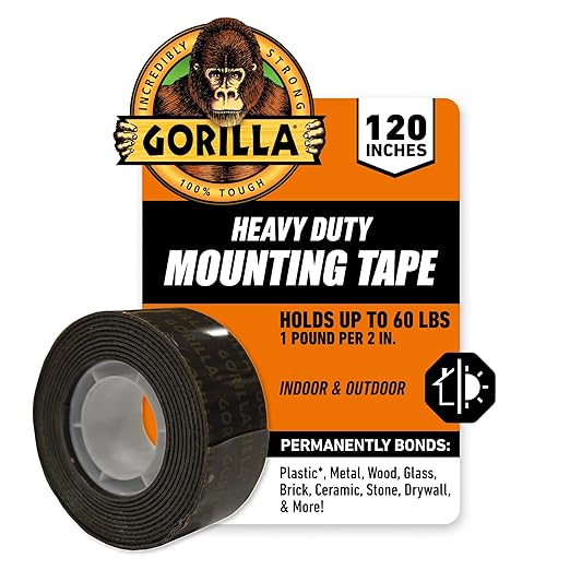 Gorilla Heavy Duty Double Sided Mounting Tape by Gorilla