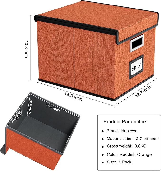 Huolewa File Organizer Box - Image 6