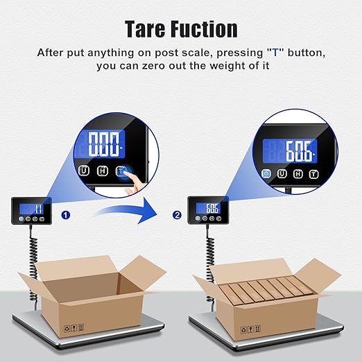 Shipping Scale, 660lbs Heavy Duty Digital Postal Scale - Image 6