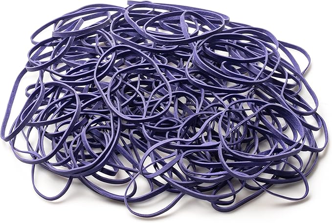 PlasticMill Purple Rubber Bands Size 33 - Image 2