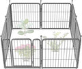 FXW Garden Fence Outdoor for The Yard – 24in x 15.2ft Heavy Duty Metal Animal by FXW