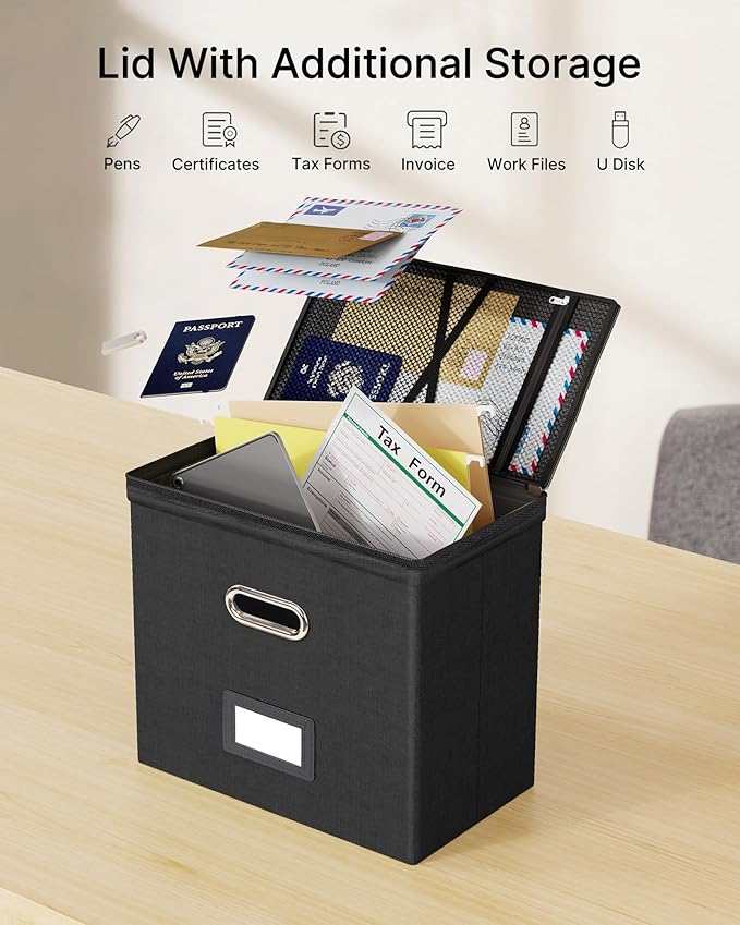 Oterri 1 Pack File Organizer Boxes - Image 2