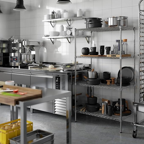 21" Deep x 36" Wide x 64" Height Wire Shelving Kit | 4-Tier | NSF Commercial - Image 2