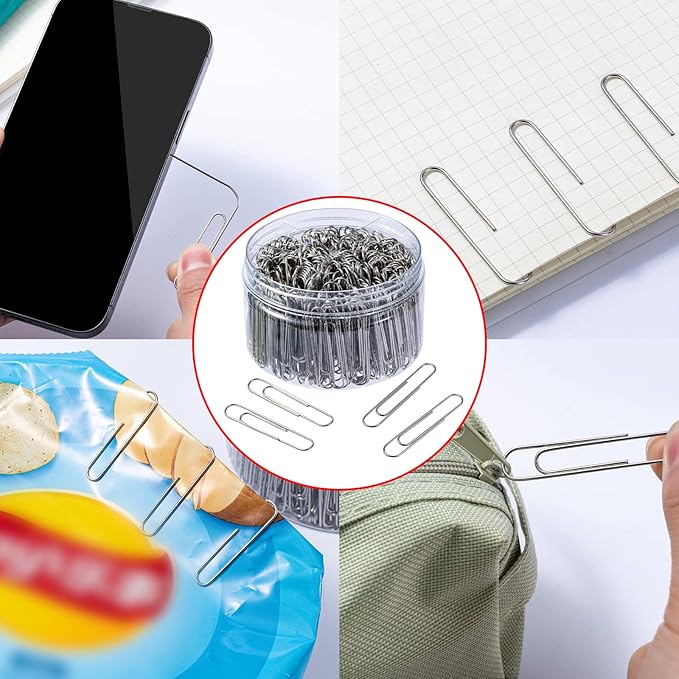 Colored Jumbo Paper Clips, School and Office Use Colored - Image 4