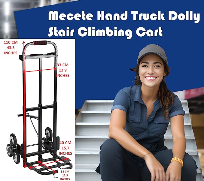 Hand Truck Dolly – 6 Years in Service – Stair Climbing Cart, Stair Climber Cart - Image 3