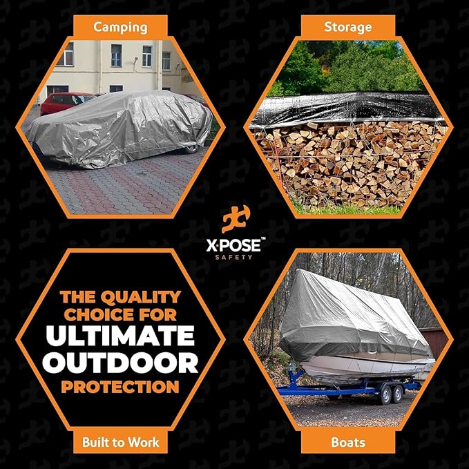 Heavy Duty Poly Tarp 30' x 60' - Image 7