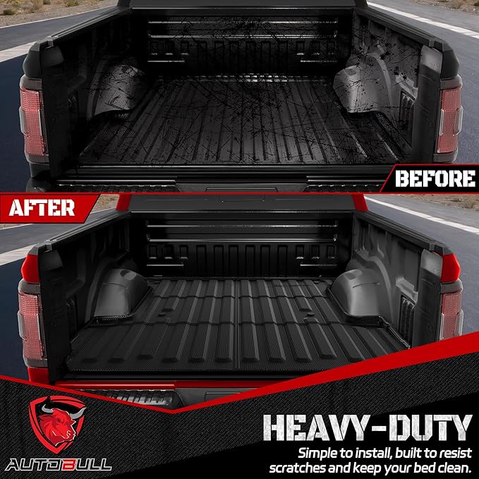 Truck Bed Mat Bed Liner Fit for 1999-2016 Ford Super Duty F250/F350/F450 - Image 4