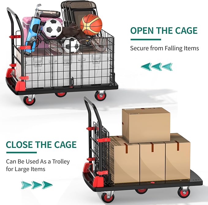 YITAHOME Platform Truck Cart - Image 5