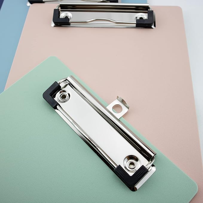 Small Clipboards 6" X 9" Mini Clipboards 4-Pack Portable A5 Size Half Letter - Image 5