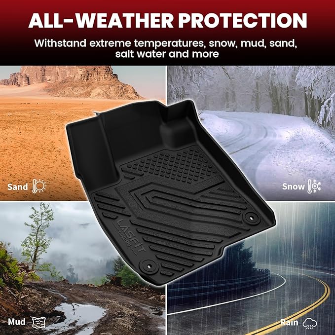 LASFIT Floor Mats & Cargo Mat for Honda HRV 2026 2025 2024 2023 Sport/LX/EX-L & - Image 7