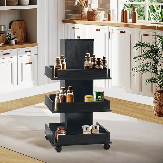 BarberPub Multi-Functional Kitchen Trolley - Image 9