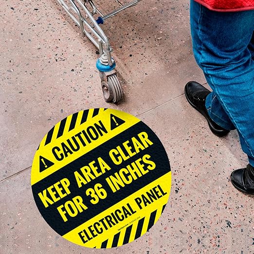 Caution Electrical Panel Keep Area Clear - Image 3