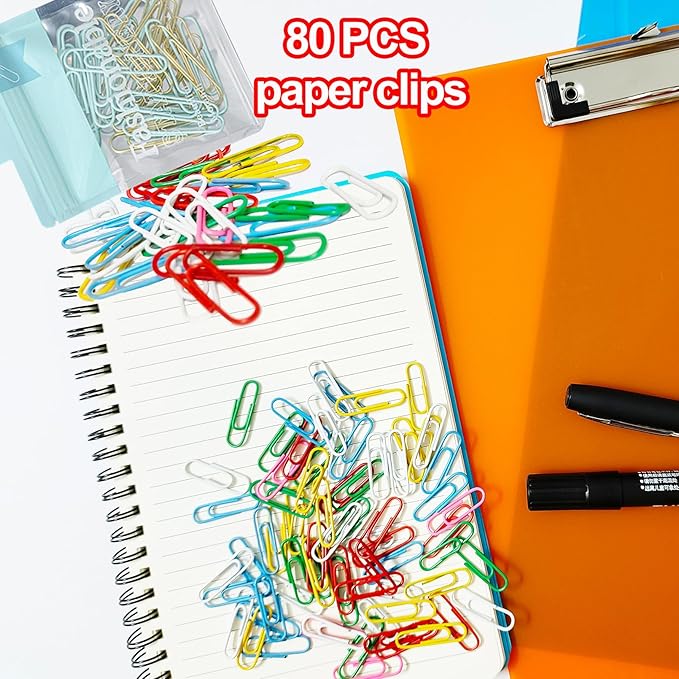 12 Pack Plastic Clipboards, Office Clipboards Standard A4 Letter Size, Colorful - Image 4