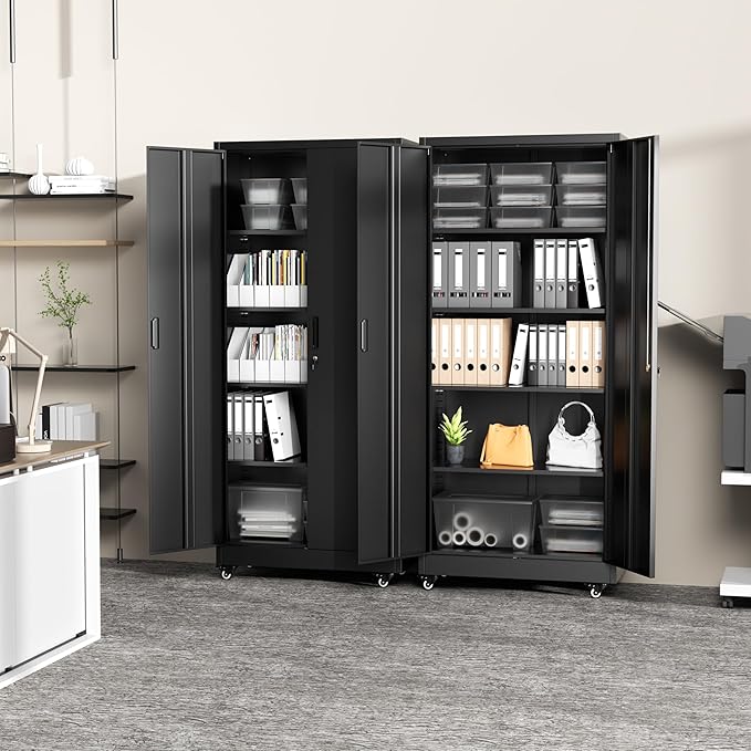 Greenvelly Metal Storage Cabinet - Image 7