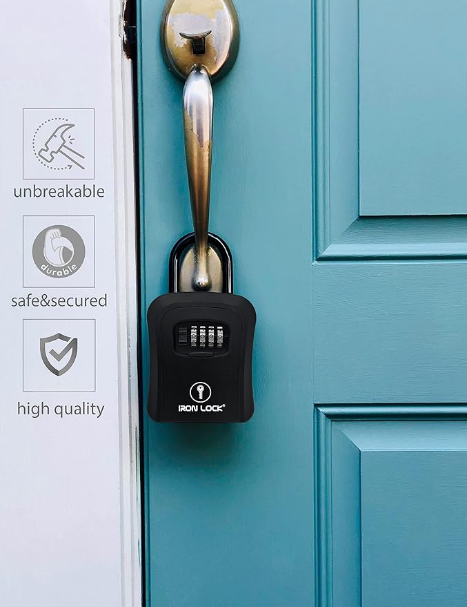 Iron Lock® Key Lock Box Portable - Image 6