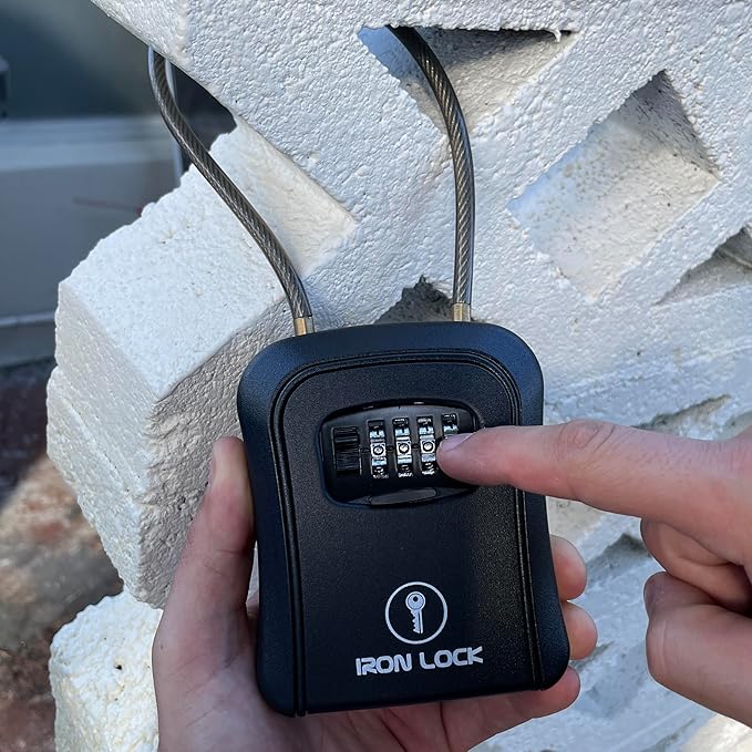 Iron Lock® Key Lock Box Portable - Image 8