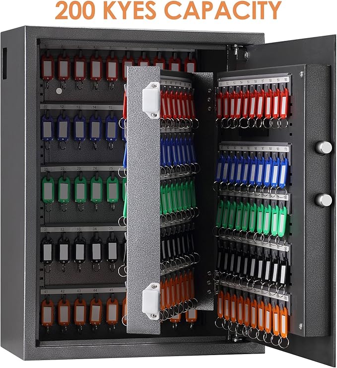 220 Position Large Key Lock Box Wall Mount - Image 7