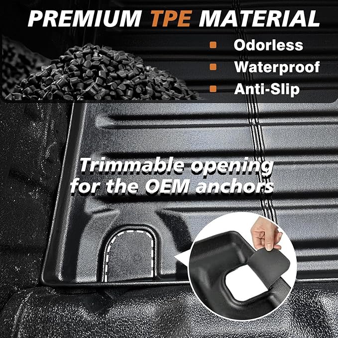 TripleAliners Truck Bed Mat Compatible - Image 5
