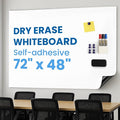 YOUNGJQ Magnetic Whiteboard Contact Paper 72" x 48", Self-Adhesive Magnetic Dry by YOUNGJQ