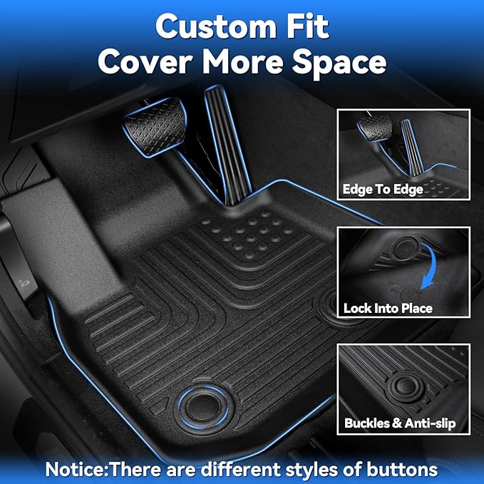 Hutisya-Floor Mats & Cargo Liner Set Fit - Image 2
