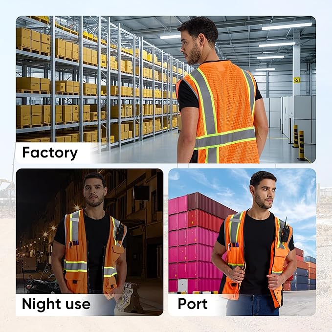 SRsafety High Visibility Vest, Security Vest - Image 6