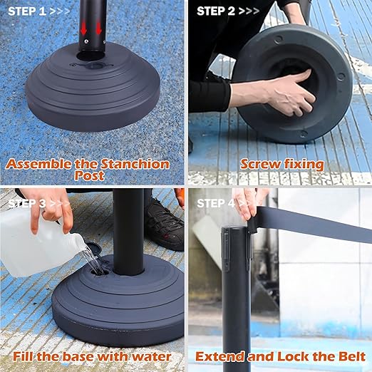 6 Pack Crowd Control Stanchions - Image 3