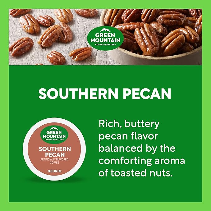 Green Mountain Coffee Roasters Southern Pecan Keurig Single-Serve K-Cup pods - Image 7