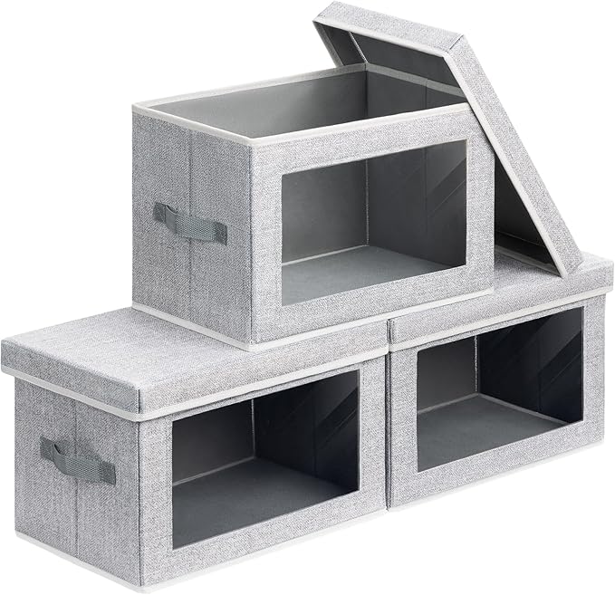 Storage Boxes with Lids by Homsorout