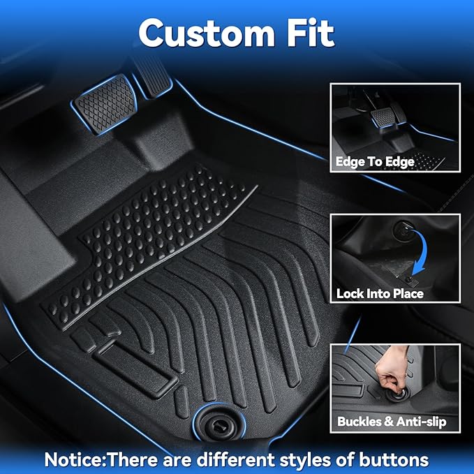 Hutisya-Floor Mats & Cargo Liner Set Fit - Image 2