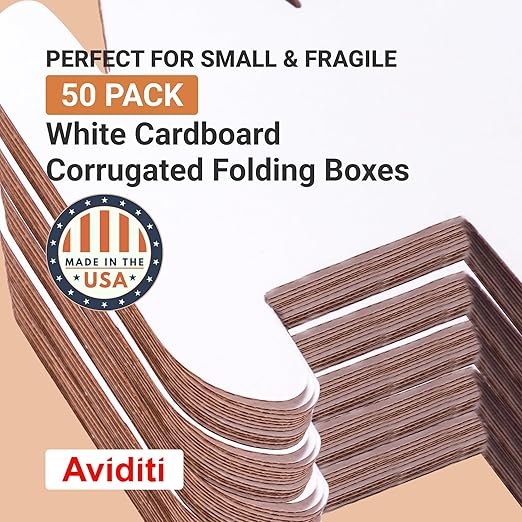 AVIDITI Shipping Boxes Small 9"L x 6"W x 3"H, Moving and Storage - Image 3