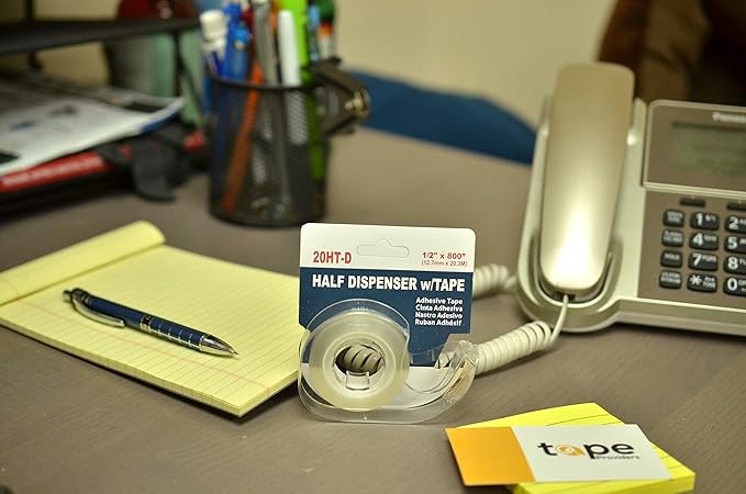 WOD OST20D Office Tape Clear Refill Rolls and Refillable Dispenser - Image 4