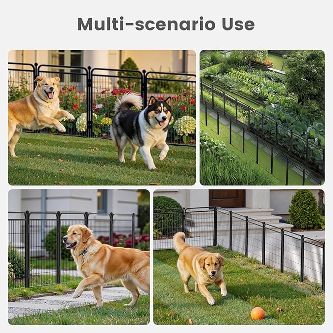 24 in Decorative Garden Fence Outdoor - Image 6
