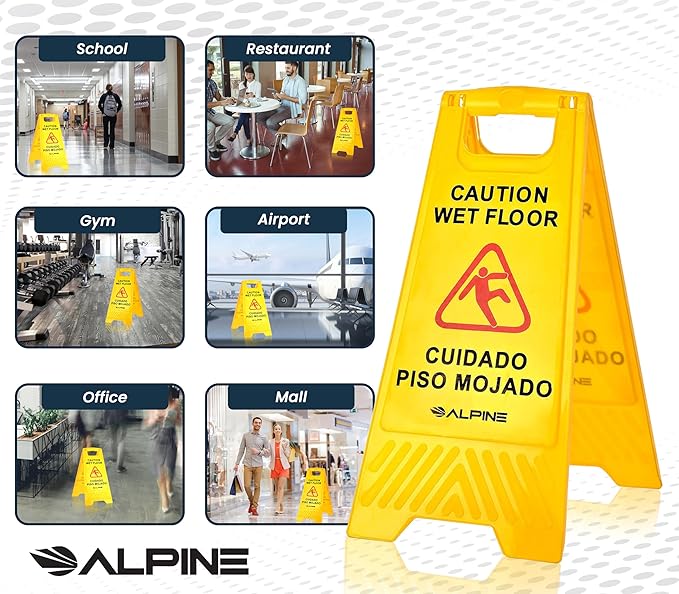 Alpine Wet Floor Signs 3 Pack - Image 7