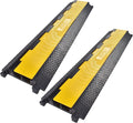 Yescom Cable Ramp Protector 2 Channel Garden Hose Protecitive 22000 Lbs Load by Yescom