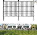 5 Panels No Dig Decorative Outdoor Garden Fence by SecureSpacesCleanerPlaces