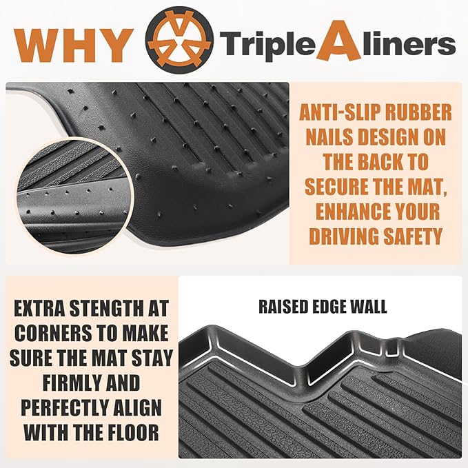 TripleAliners for 2023 2024 2025 2026 Colorado & Canyon Truck Bed Mat and Floor - Image 5