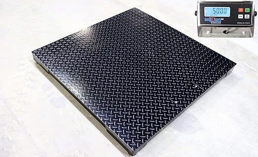 SellEton SL-4040-10k-NN 40" x 40" Industrial Floor Scale Digital Indicator | 10 by SELLETONSCALES