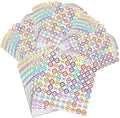 Outus 5000 Pcs 1 Inch 1 to 100 Number Stickers Small Number Dot Labels by Outus