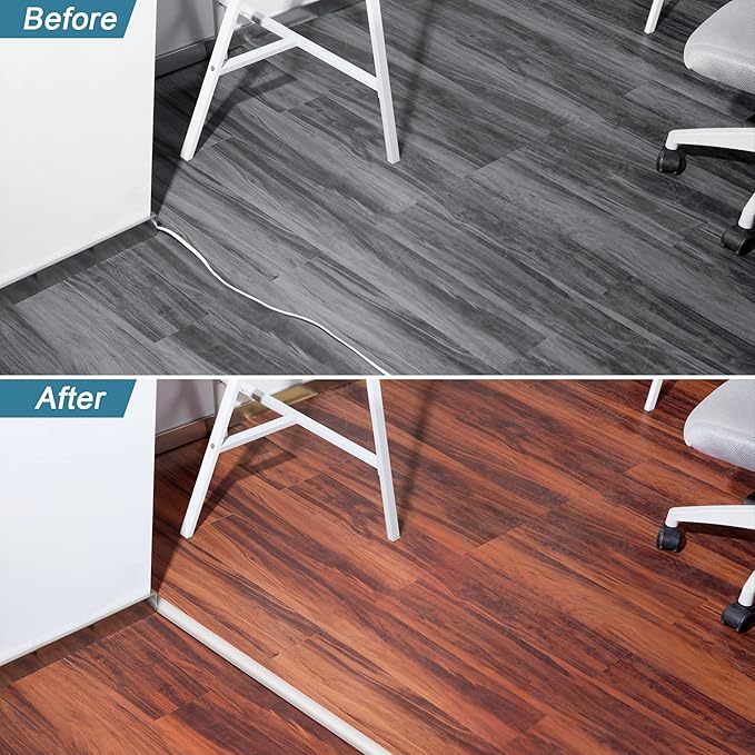 5.5FT Floor Cord Cover, Large Size Extension Cord Covers - Image 6