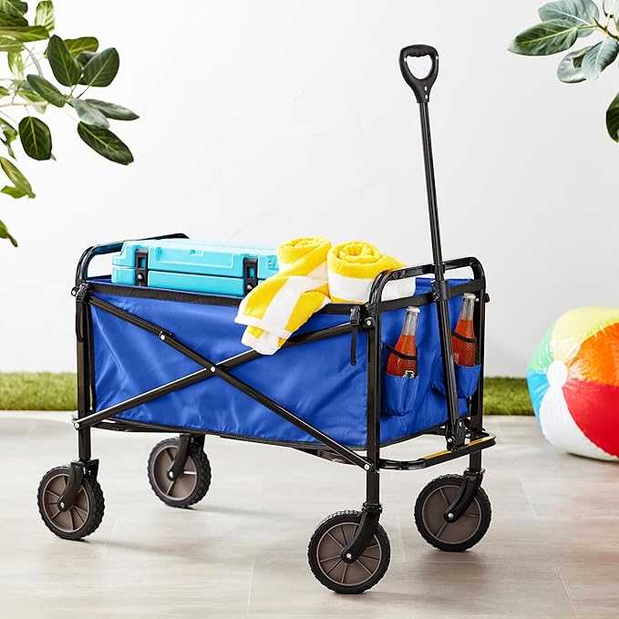 Amazon Basics Collapsible Folding Heavy Duty Utility Wagon - Image 6