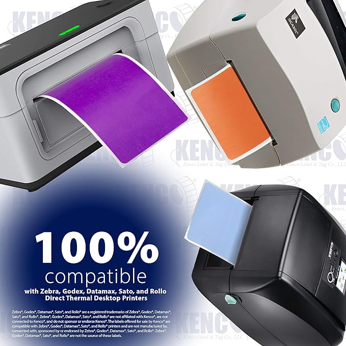 4" X 6" Direct Thermal Perforated Stickers Labels - Image 5