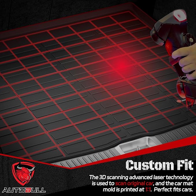 Cargo Liner Compatible with 2016-2022 Mercedes Benz GLC Cargo Mat，All Weather - Image 5