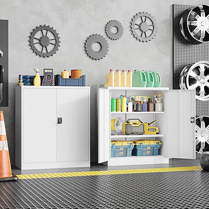 Metal Storage Cabinet，Garage Storage Cabinet - Image 2