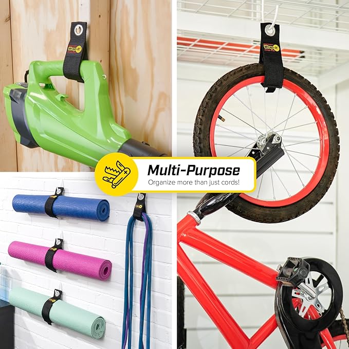 Heavy-Duty Wrap-It Storage Straps, 17-inch - Image 5