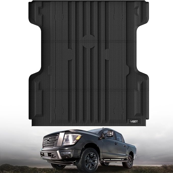 LASFIT Bed Mat for Nissan Titan 2017-2024 & Titan XD 2016-2024 5.6FT/67 inchs by LASFIT