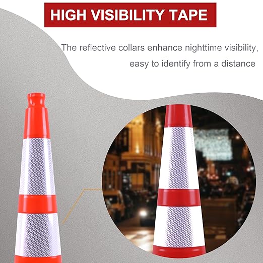 OrangeStar 6 Pack 36" Traffic Cones - Image 3