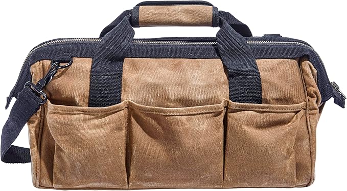 Readywares Tool Bag, Heavy Duty Waxed Canvas Bag - Image 2