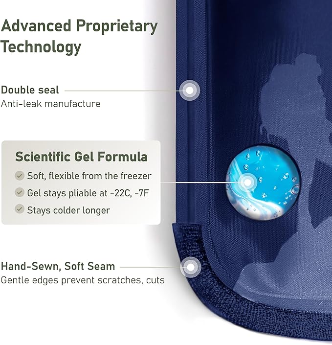 Medium Flexible Gel Ice Packs Reusable - Image 6