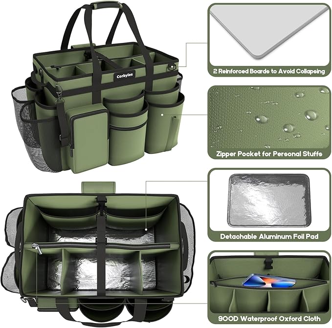 Rolling Cleaning Caddy Bag - Image 2