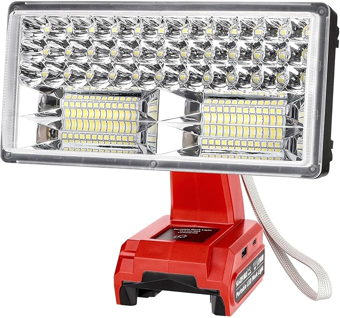 50W 4200LM Cordless LED Work Light by Unknown